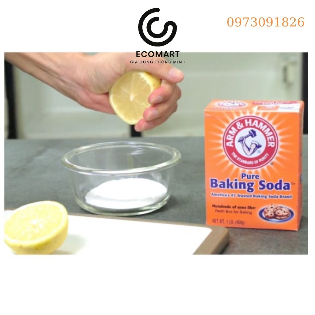 Bột Baking Soda đa công dụng Arm & Hammer 454g (Hộp)- USD