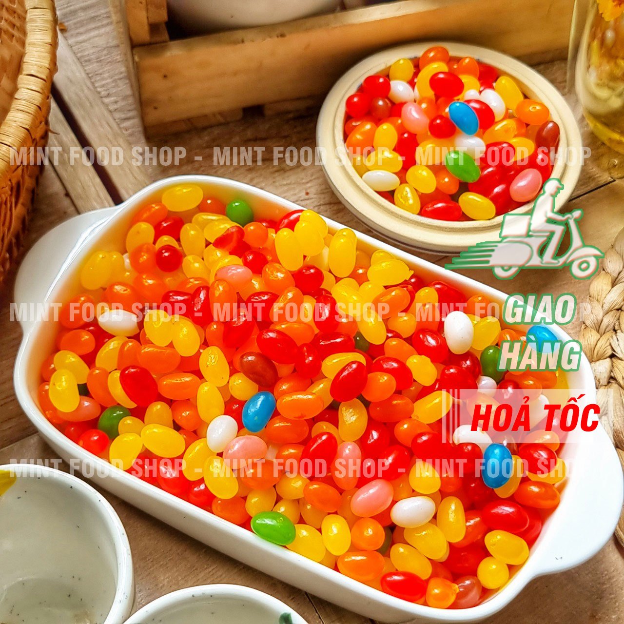Kẹo Bi Trái Cây Lon 500gr