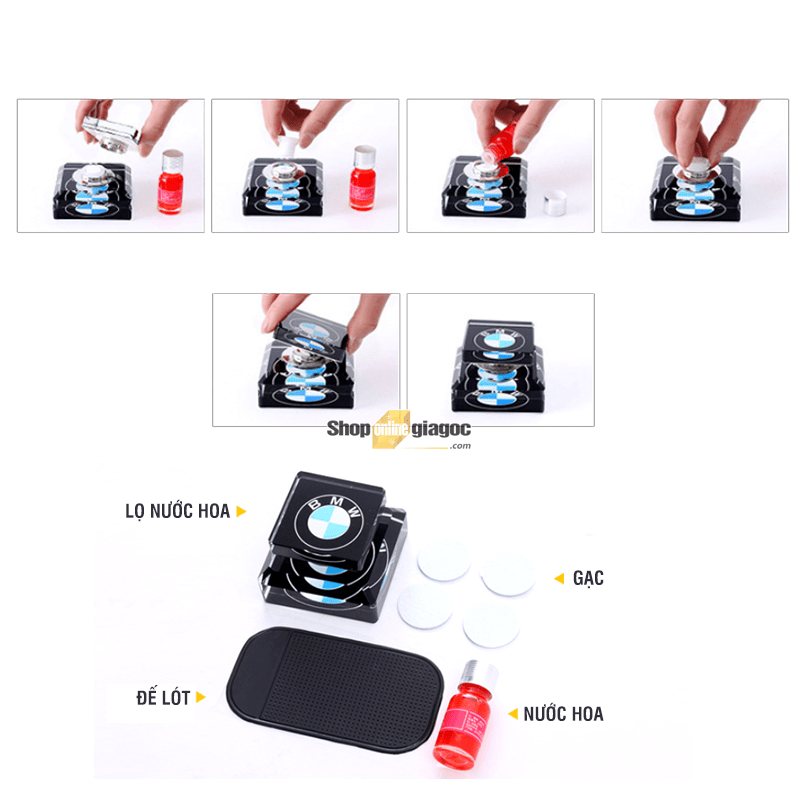 Nước Hoa Ô Tô Logo Theo Hãng SPW03