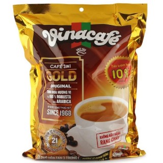 Combo 2 bịch Cà phê sữa VinaCafé Gold Original 24 gói x 20g thumbnail