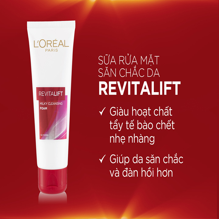 Sữa Rửa Mặt Săn Chắc Da Loreal Revitalift 100ml