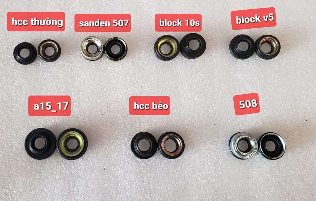 Phớt block các ô tô 507 508 hcc a15-17