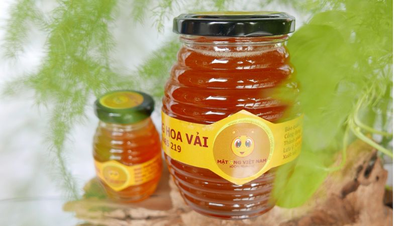 Mật ong hoa vải thiều nguyên chất