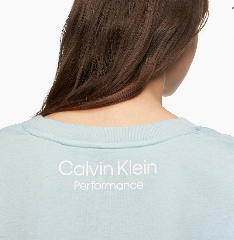 (Auth) Áo Form Rộng Logo CALVIN KLEIN - Hàng Nhập Mỹ