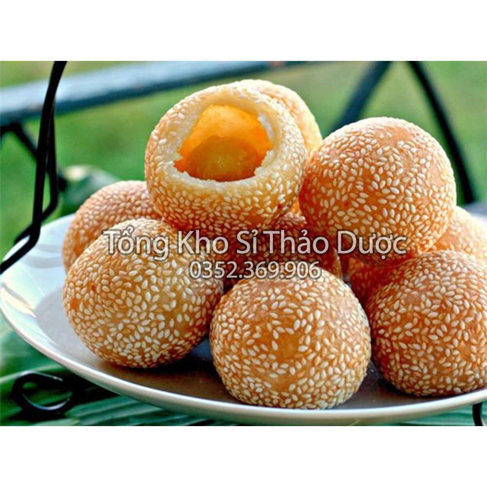 Hạt mè trắng nguyên vỏ 100g ( Vừng trắng khô làm sốt mè rang thơm ngon)