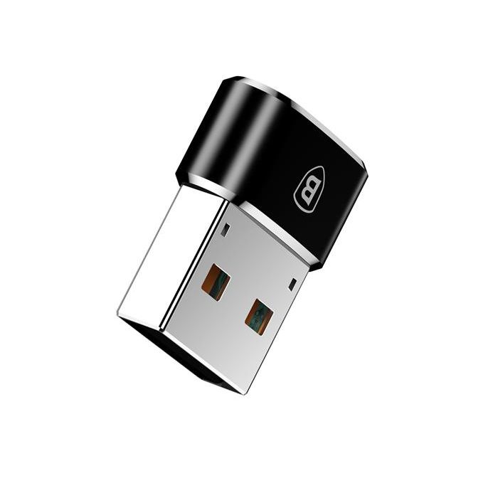 Đầu chuyển OTG USB to Type C hãng Baseus,RoCk ( Adapter/Converter Usb Type A to Usb Type C)