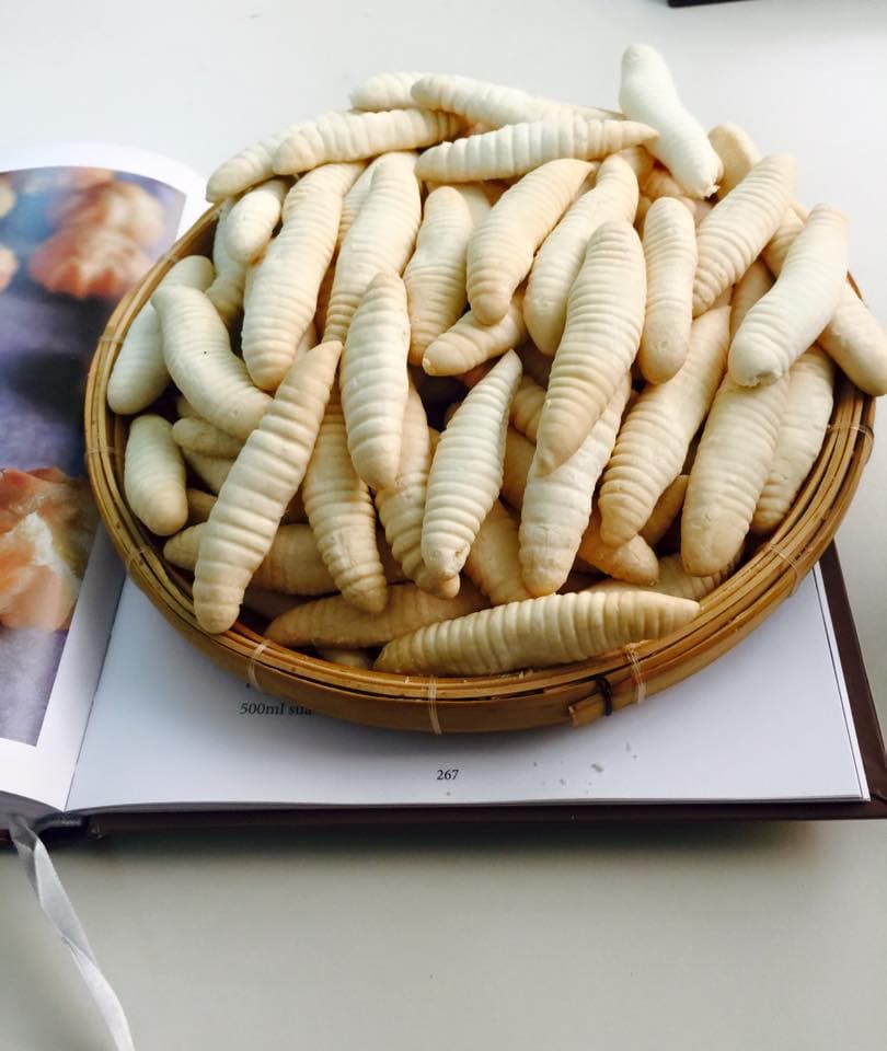 Bánh Sùng Trắng Sữa - 100G