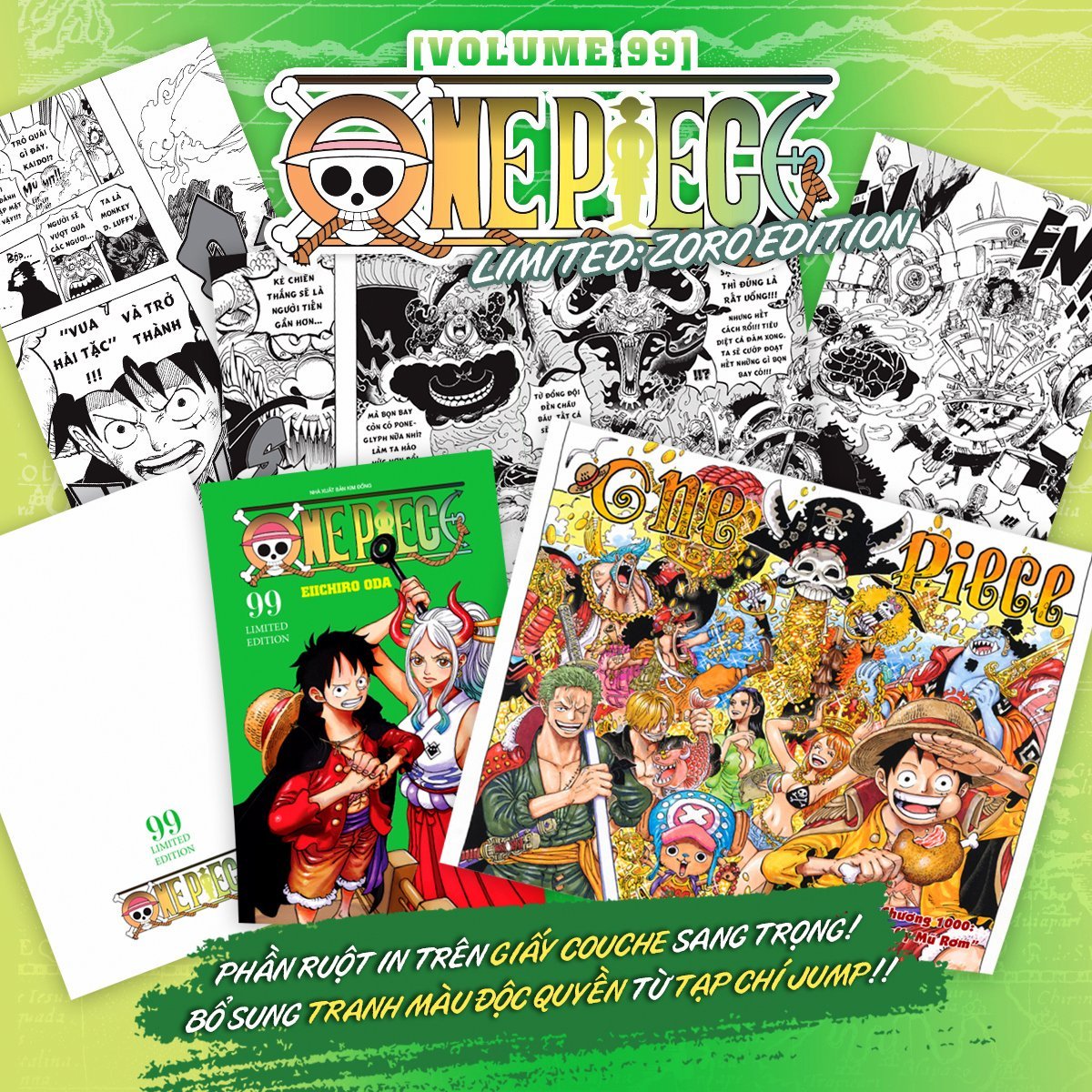One Piece - Tập 99 - Limited Edition (Tặng Kèm Postcard PVC)