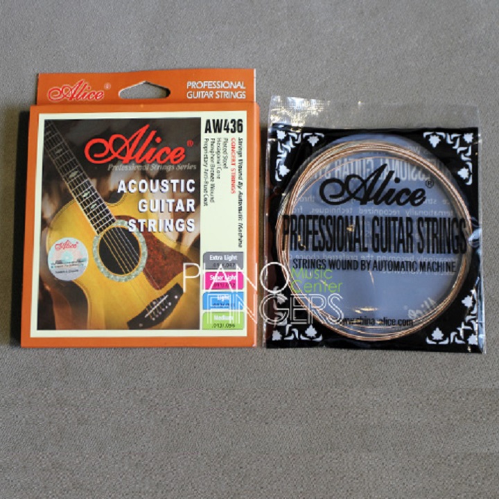 Bộ 6 dây đàn guitar acoustic AW436