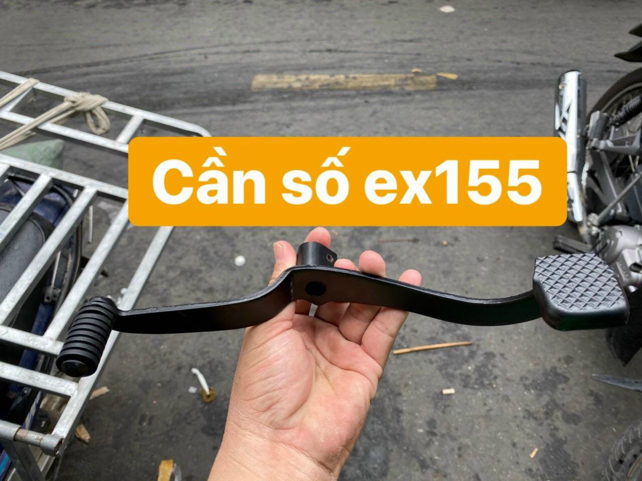 Cần số 2 chiều ex155 đen