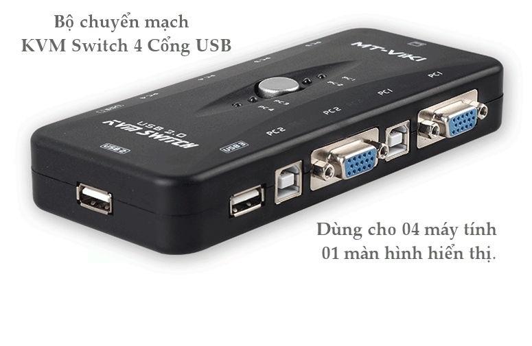 USB KVM Switches 4 ports MT- VIKI chất lượng cao