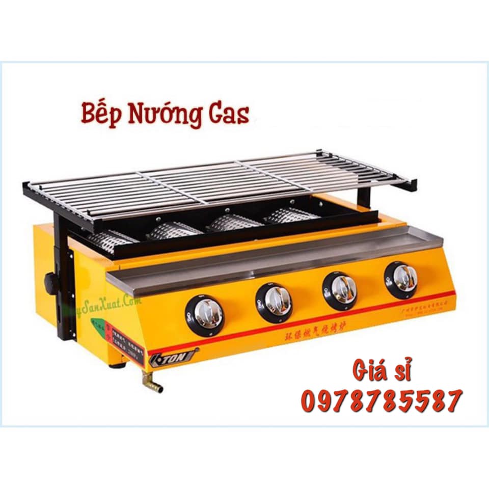 Bếp nướng ga 4 trục ET-K222