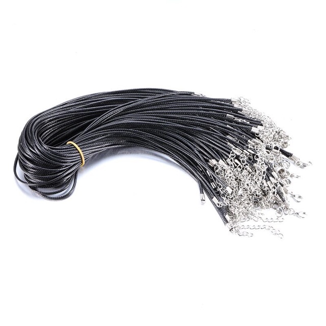 [Siêu rẻ] 2 Dây giả da móc khóa đeo cổ - MH433