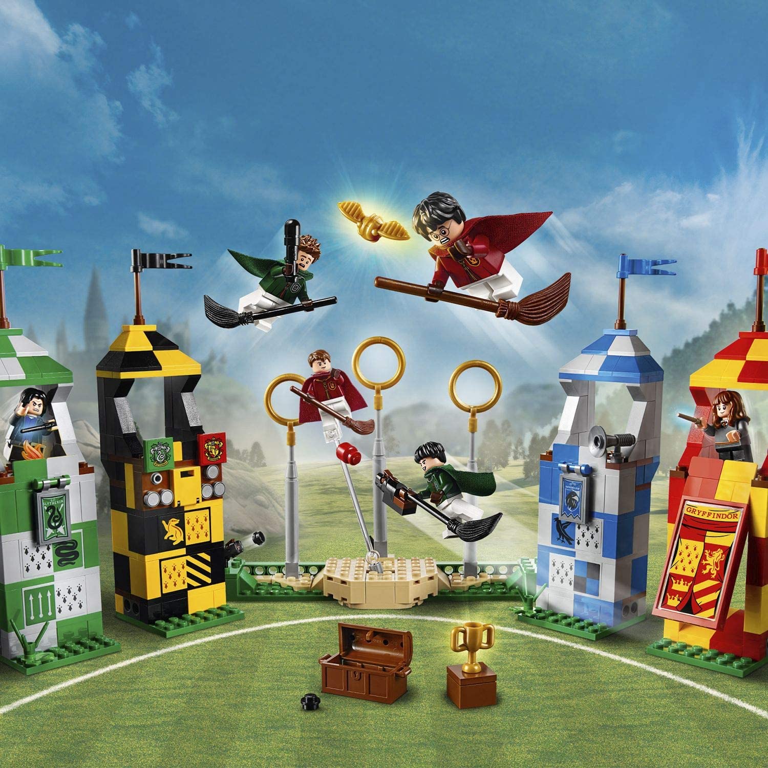 [HAPPY BRICKS] - LEGO  Harry Potter - 75956 - Trận đấu Quidditch