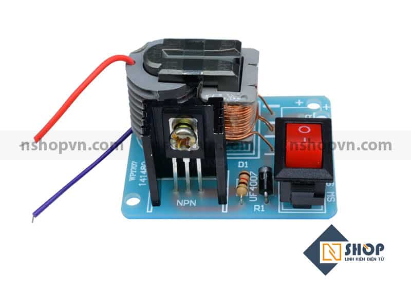 Kích điện 15kV 3.7VDC - 4.2VDC tự ráp