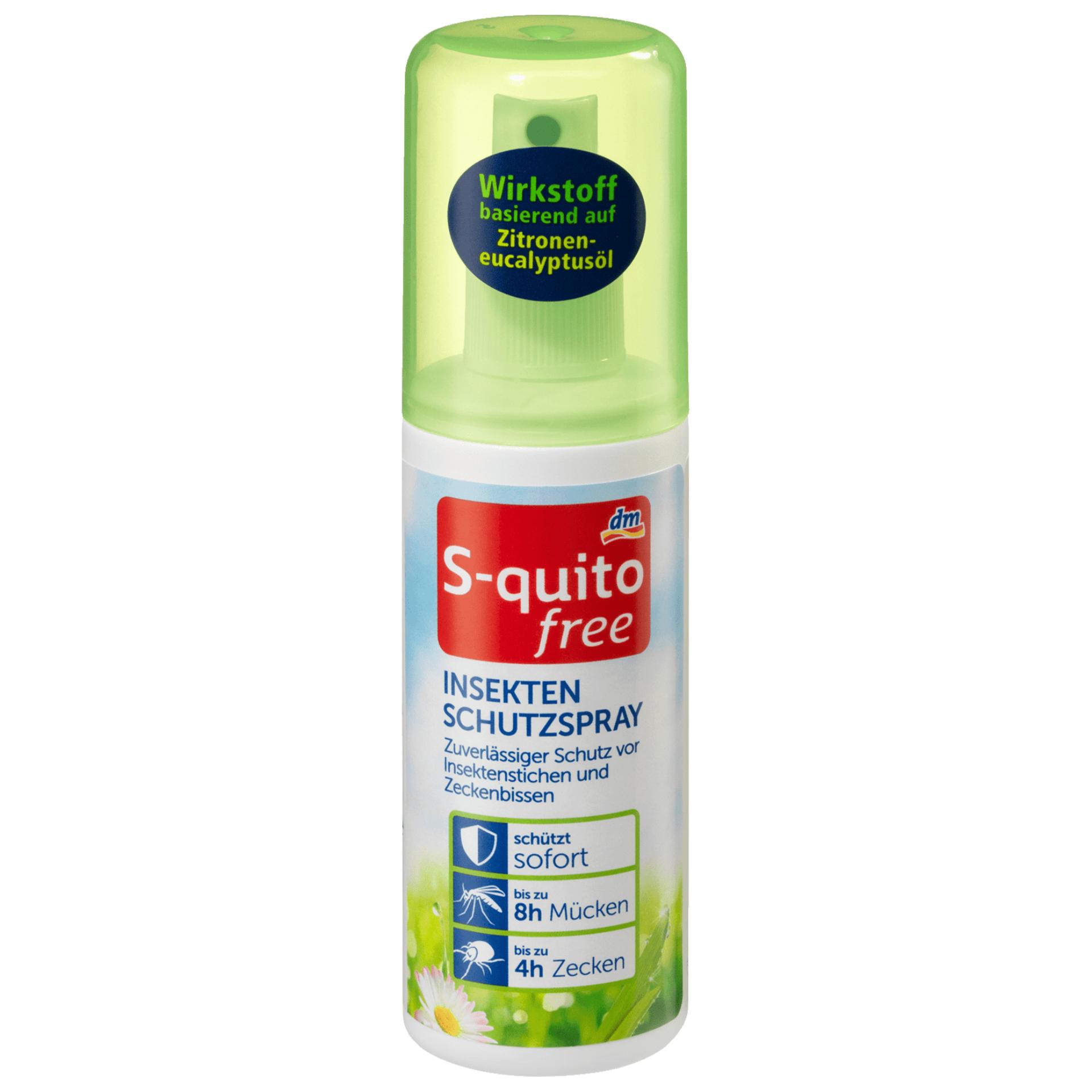 Xịt chống muỗi và côn trùng đốt Squito