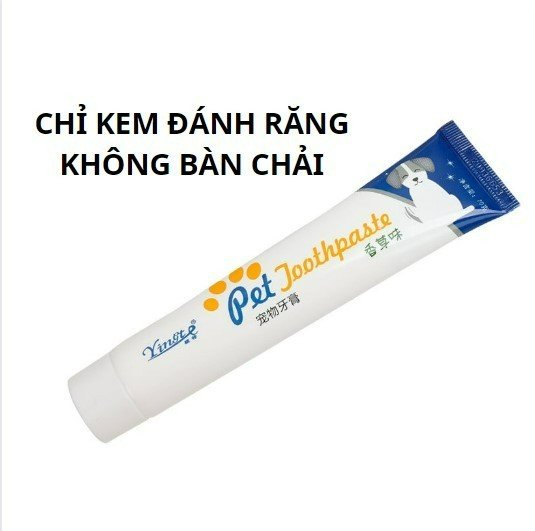 BỘ KEM ĐÁNH RĂNG và BỘ BÀN CHẢI  ĐÁNH RĂNG CHO THÚ CƯNG