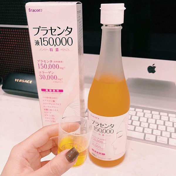 Nước uống nhau thai collagen FRACORA Nhật Bản 480ml