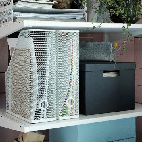 KHAY ĐỂ TÀI LIỆU DRÖNJÖNS I.K.E.A - TRẮNG (chính hãng)