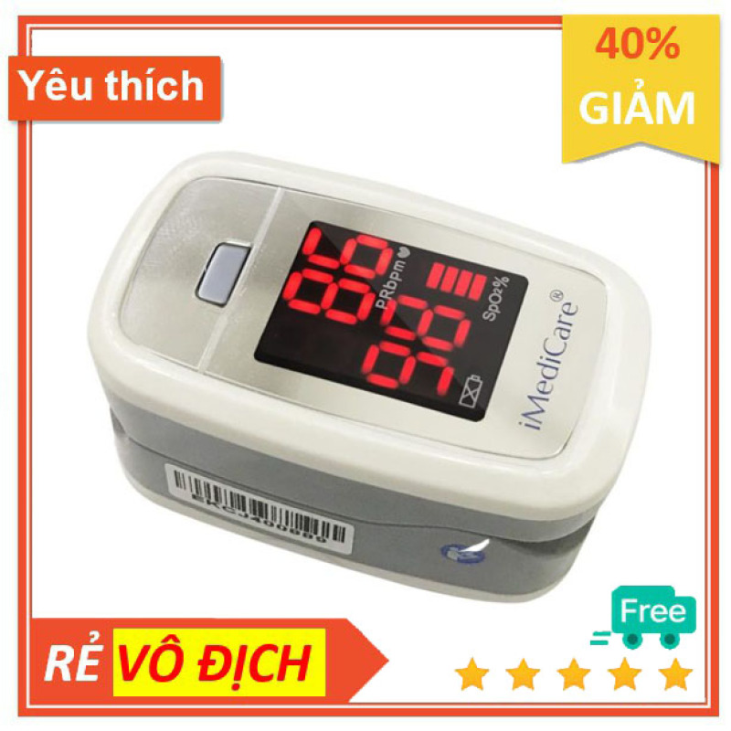 Nơi bán Máy đo nồng độ Oxy trong máu SpO2 và nhịp tim Imedicare A3 thương hiệu Singaprore