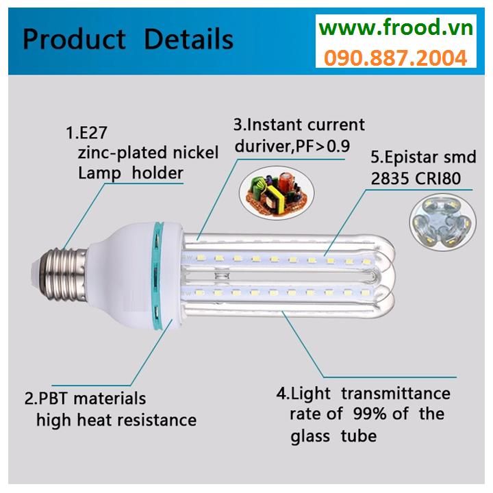 Bóng đèn LED 5U 40w E27