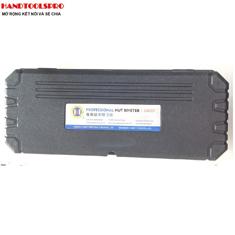 Bộ dụng cụ hút vít rive M3~M10 C0222 C-MART