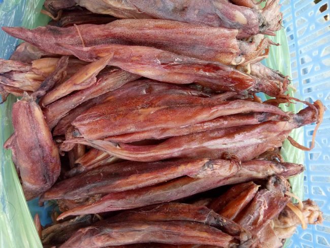 500G Mực Muối Ghe loại 1 Nha Trang - Đóng gói hút chân không tiên lợi - Size lớn