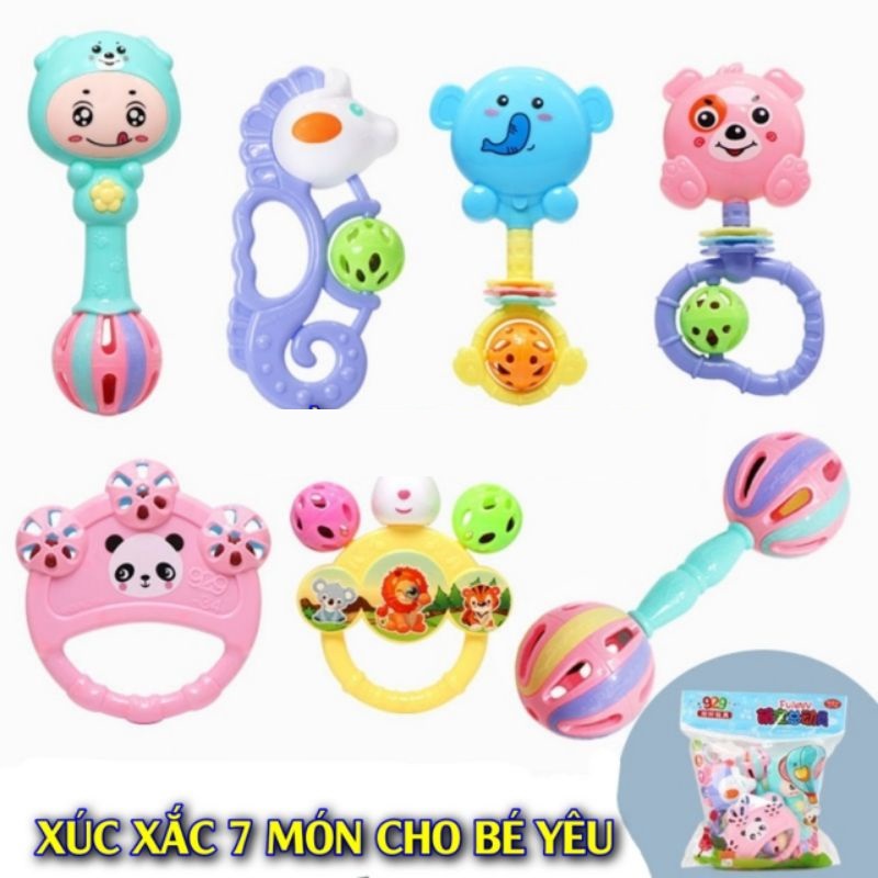 Bộ 7 Món Lục Lạc - Phát Triển Âm Thanh Cho Bé