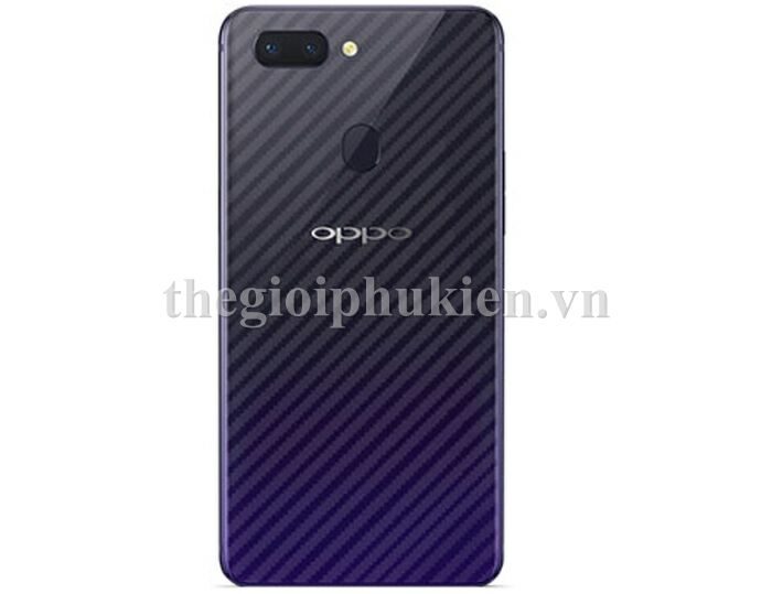 Miếng dán vân carbon, các bon mặt lưng cho OPPO A7