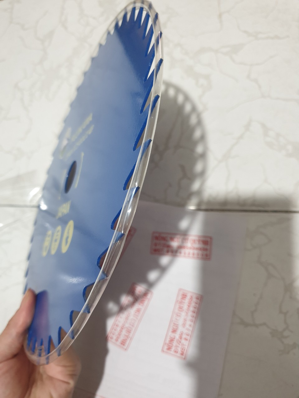 Dao cắt lúa máy cắt cỏ/ lưỡi phát cỏ/ lưỡi tròn cắt cỏ. ( 255mm x 25.4mm x 40R)