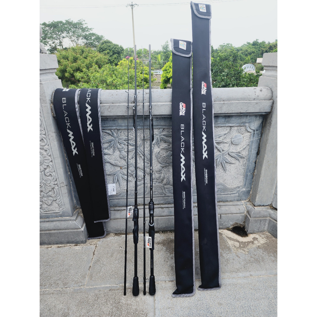 Cần abu black max phiên bản 2023 mới nhất năm nay bản màu đen