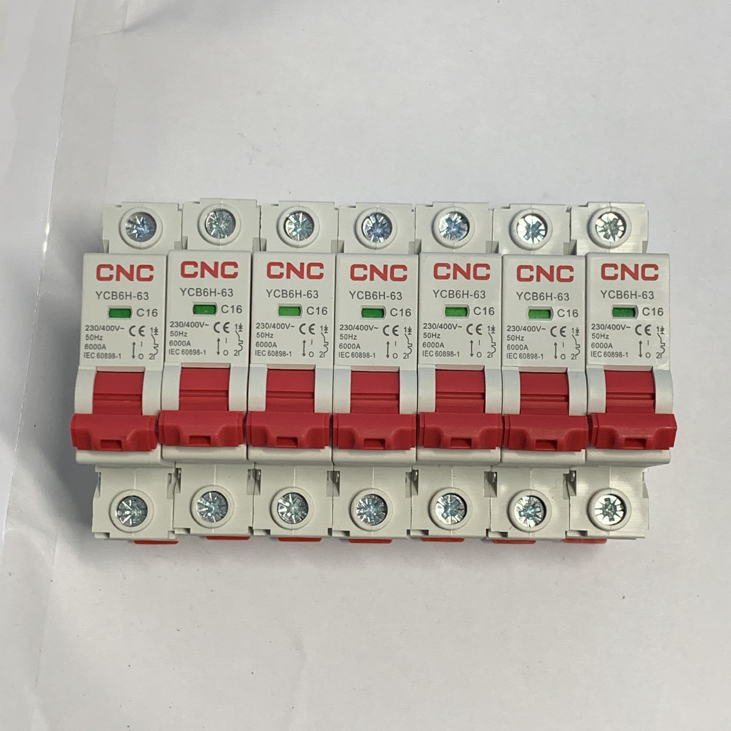 Aptomat 1pha/2pha/3pha 6A-63A YCB6H-63 hãng CNC Electric
