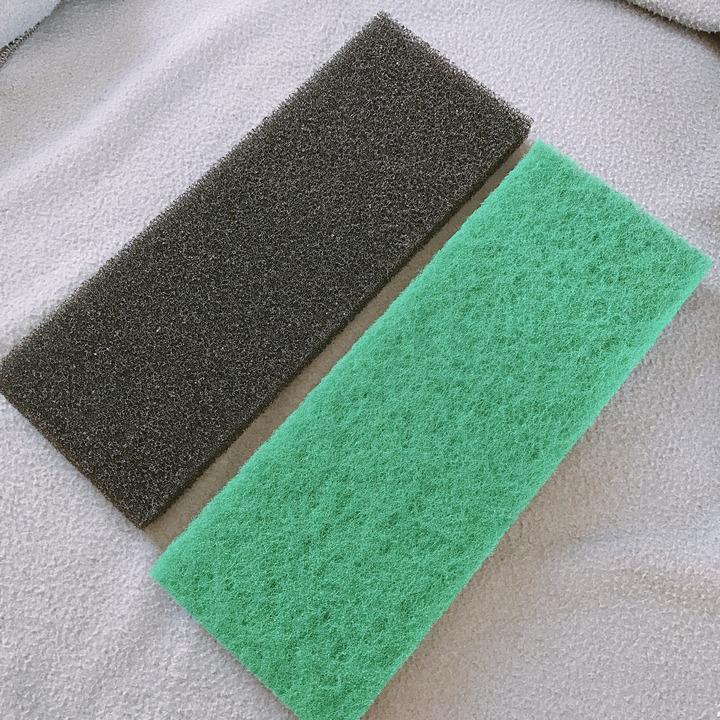 3 Gói Bông Lọc Hồ Cá, Bể Cá Cảnh 2 Lớp xanh Đen Loại Tốt, Có Thể Giặt Và Sử Dụng Nhiều Lần