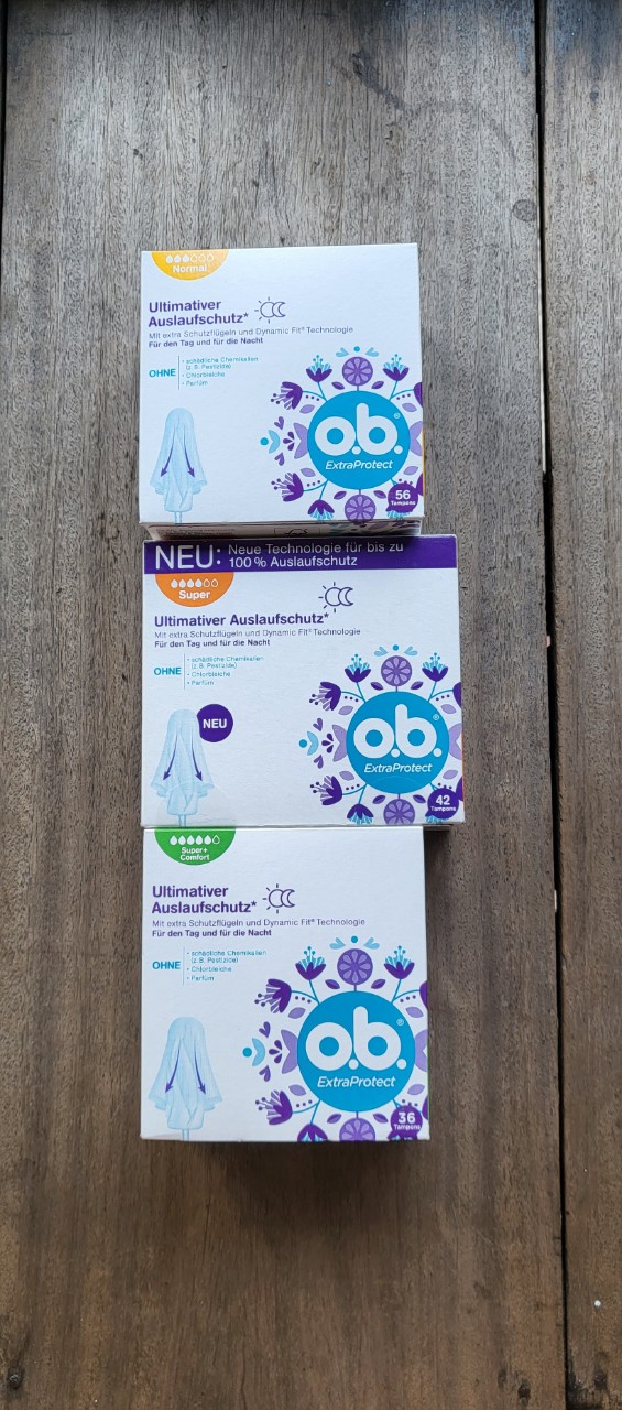 Tampon OB Extra Protect ( Đức ) không ống đẩy