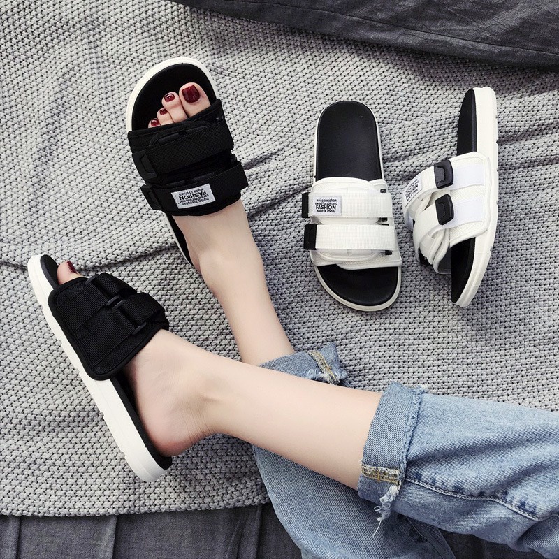 Dép quay ngang nữ đế đúc 2 nơ xinh