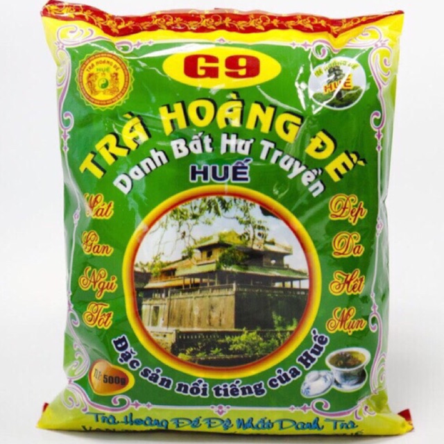 COMBO 05 GÓI TRÀ HOÀNG ĐẾ G9 (LOẠI 500G)