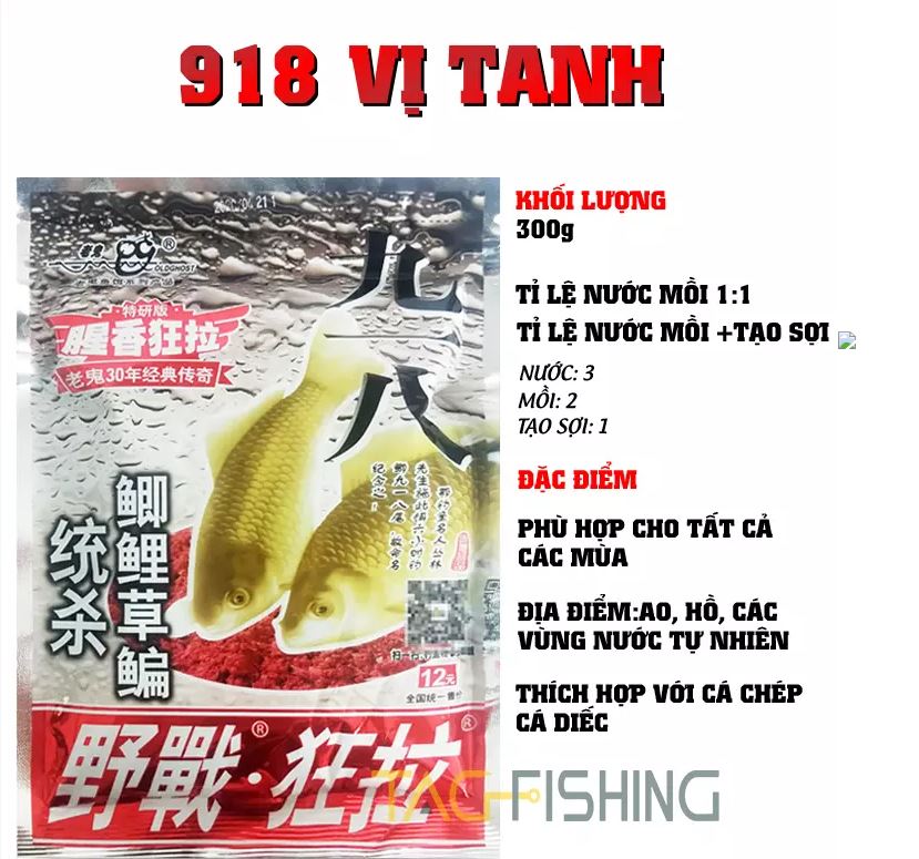 Mồi Câu Lão Quỷ - 918 ( các vị )