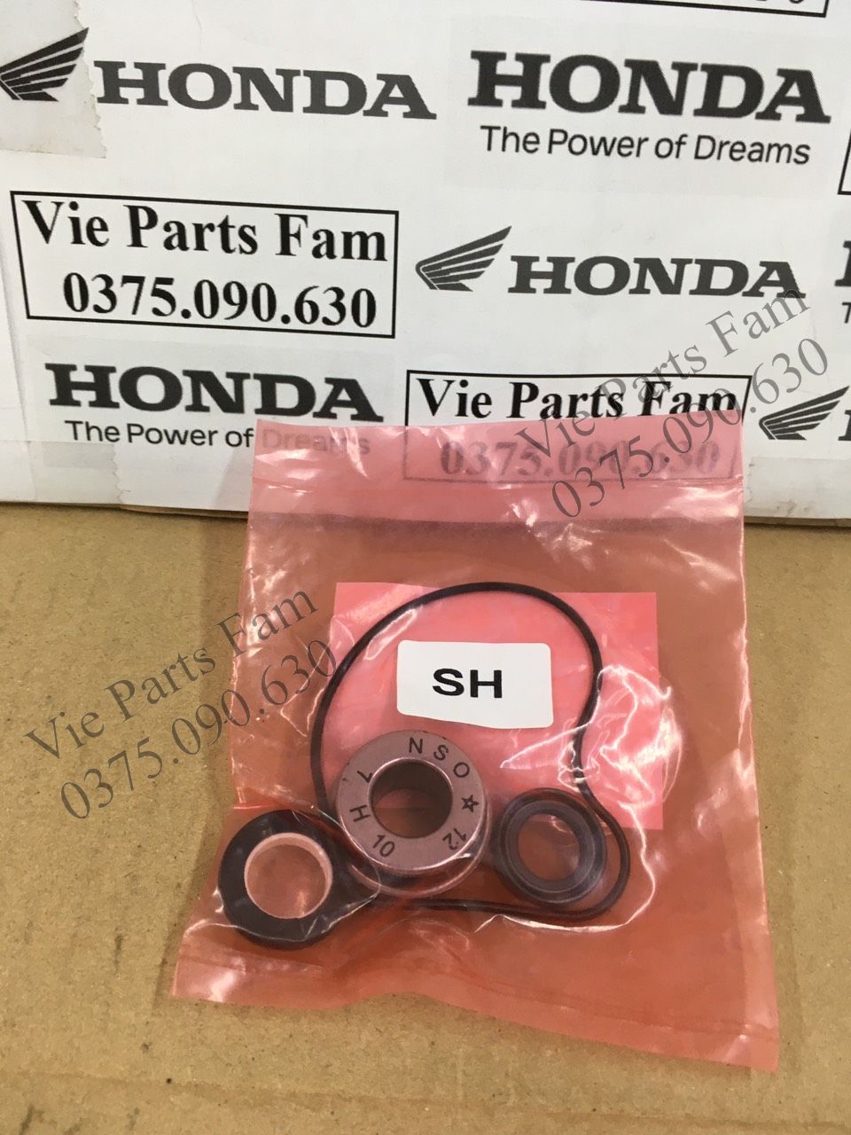Bộ ron phốt bơm nước sh ý, dylan, a còng, ps honda