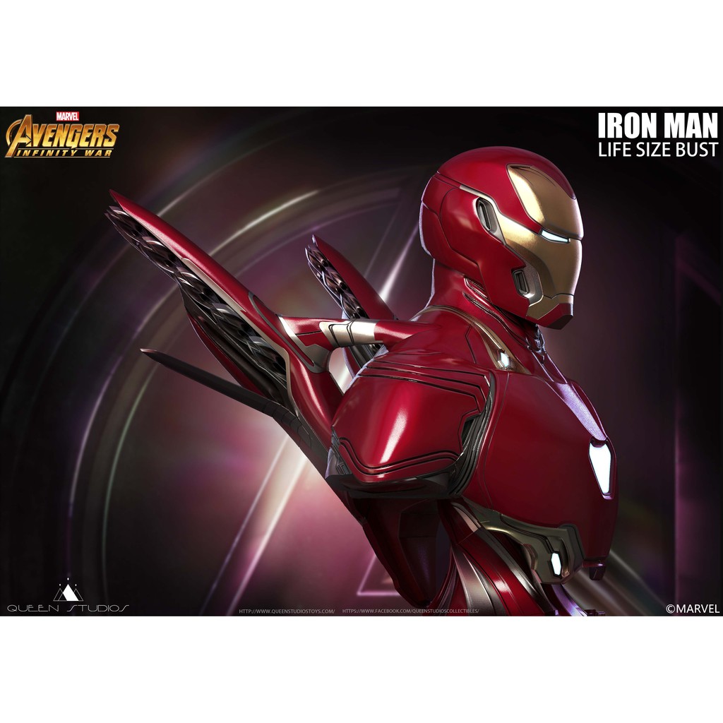 File in 3D Iron Man MK50 Bust