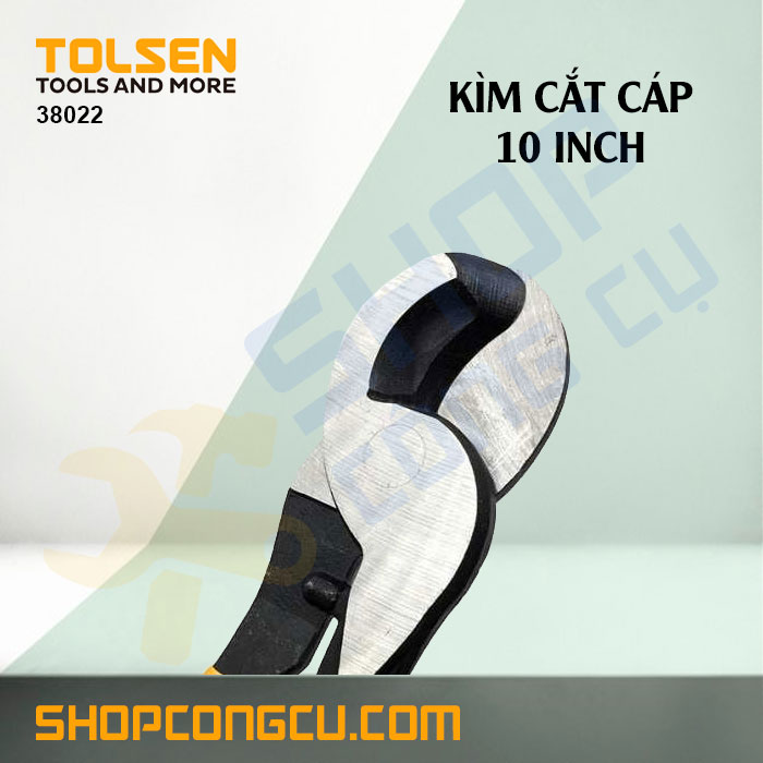 [HCM]Kìm cắt cáp 10 inch Tolsen 38022