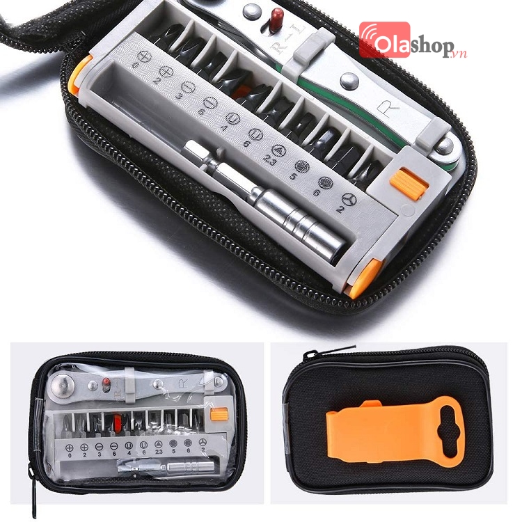 Bộ khẩu vặn ốc vít Mini Portable