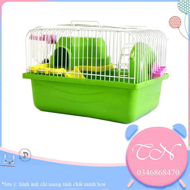 [SIÊU CHẤT]Lồng hamster mini full có tầng lửng