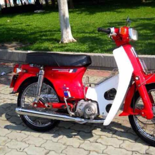 Pô xe máy gắn xe máy cúp 81