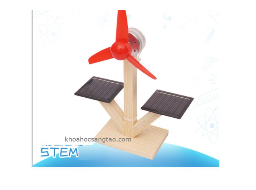 [Stem] Quạt năng năng lượng mặt trời