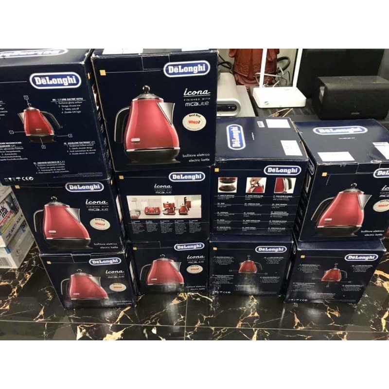 Ấm siêu tốc Delonghi Vintage Retro