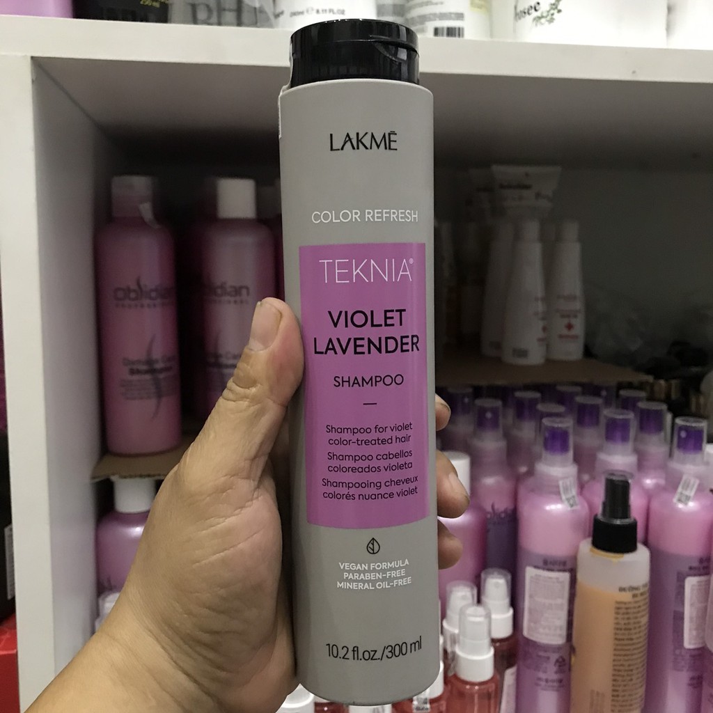 Dầu gội giữ màu dưỡng mềm tóc lakme teknia color refresh 1000ml