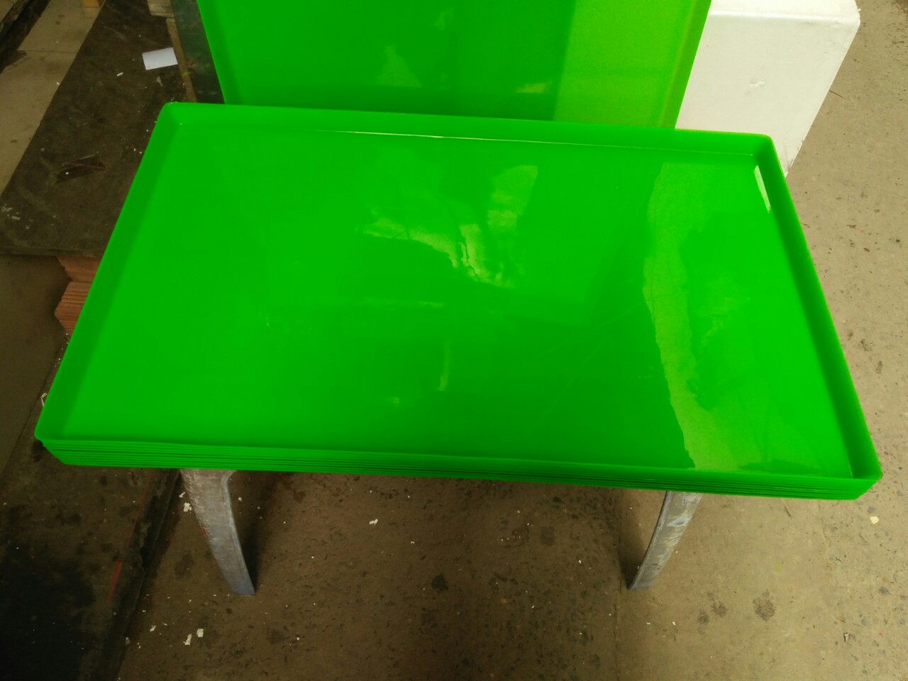 COMBO 2 KHAY NHỰA 80X50 HỨNG PHÂN CHIM, PHÂN GÀ LOẠI DẺO