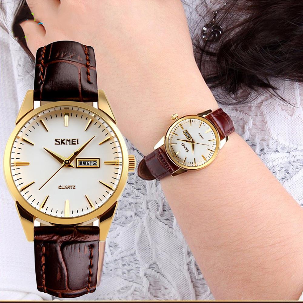 Đồng hồ nữ dây da Skmei 90K0N73