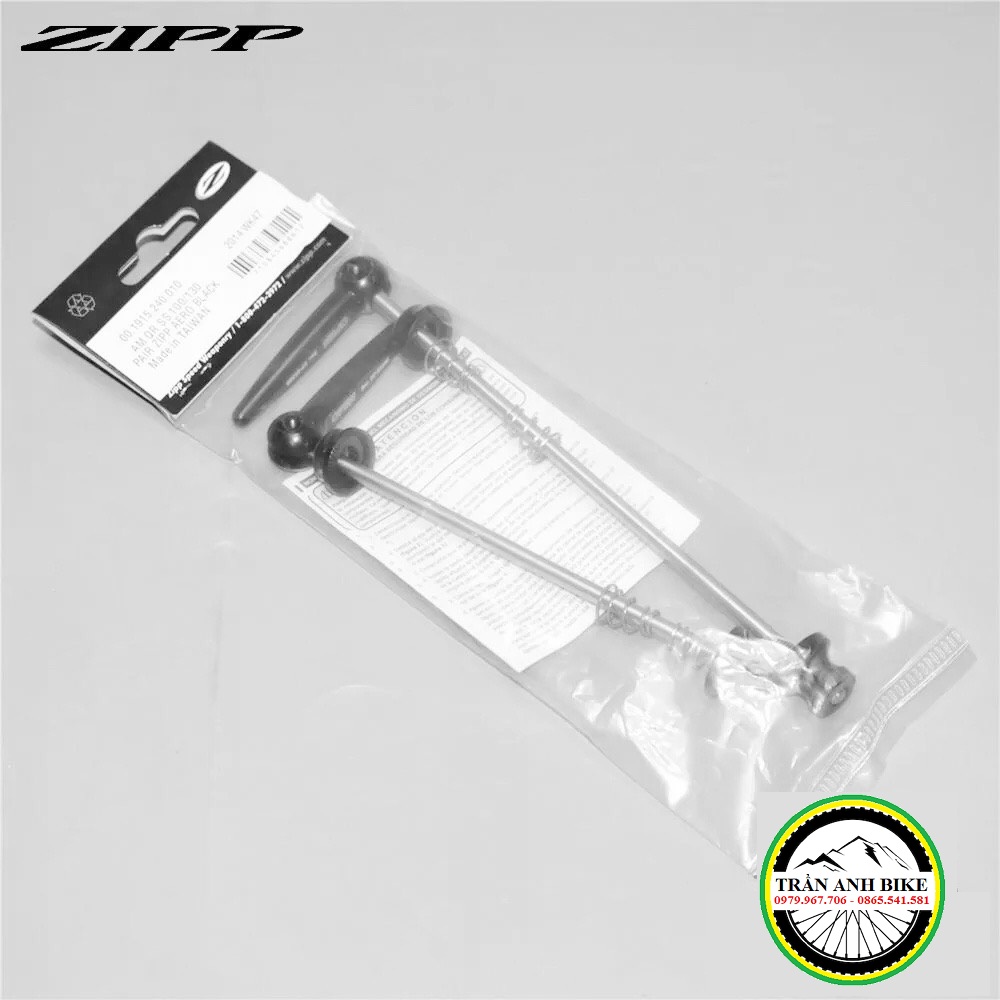 Cặp Ti Kẹp Moay Ơ Hub Xe Đạp Titanium ZIPP