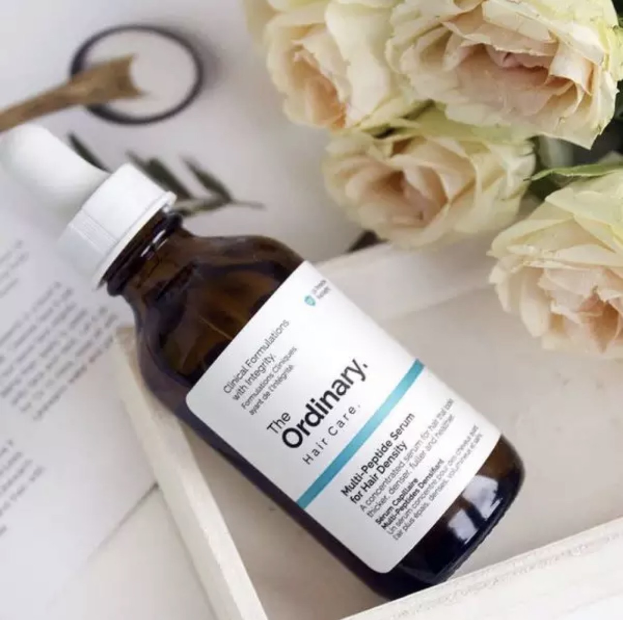 Serum dưỡng dày tóc The Ordinary Multi-Peptide Serum For Hair Density